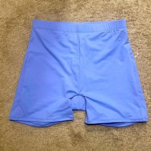 SKIMS Swim Short NWT Periwinkle
